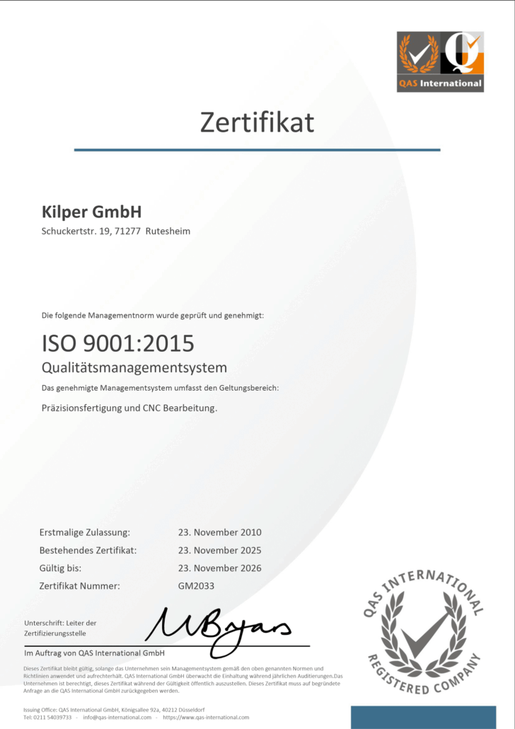 Kilper_Zertifikat